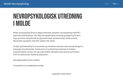 molde-nevropsykologi.no snapshot