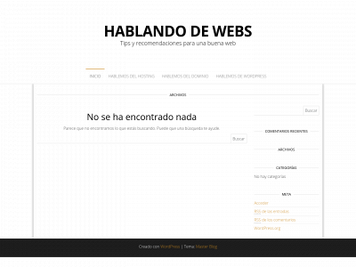 hablandodewebs.com snapshot