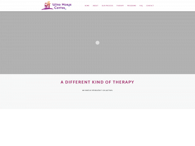 thewindhorsecenter.org snapshot