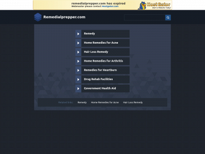 remedialprepper.com snapshot