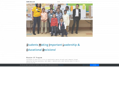 www.clubsmiledboysprogram.com snapshot