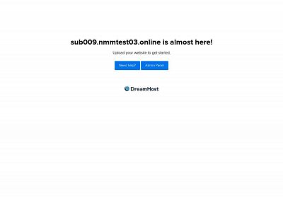 sub009.nmmtest03.online snapshot