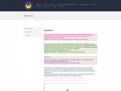 klubaslakstingala.lt snapshot