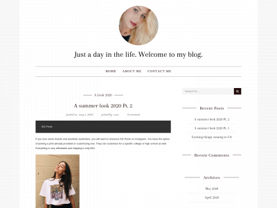 keepingupwithcass.com snapshot