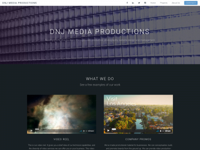 dnjmediaproductions.com snapshot