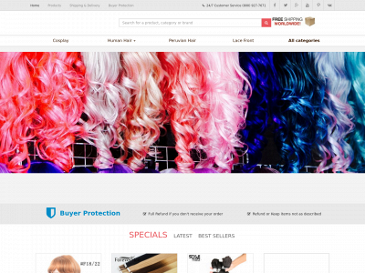superwigstore.com snapshot