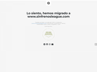 sinfrenosleague.es snapshot