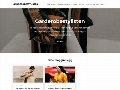 garderobestylisten.no snapshot