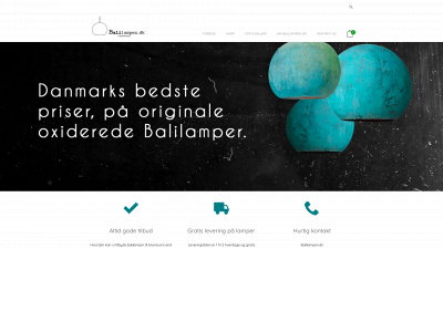 balilampen.dk snapshot