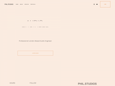 philstudios.co.uk snapshot