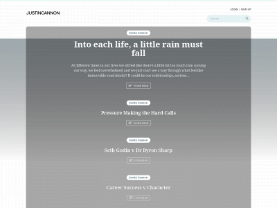 justincannon.org snapshot