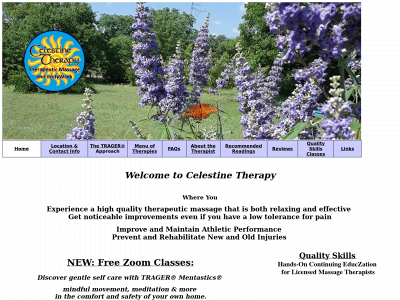 celestinetherapy.com snapshot