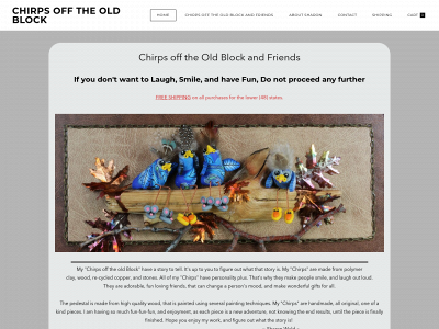 www.chirpsofftheoldblock.com snapshot