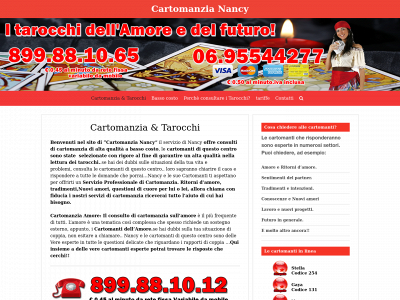 cartomanzianancy.it snapshot