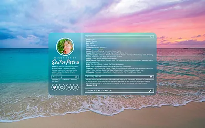 sailorpetra.me snapshot