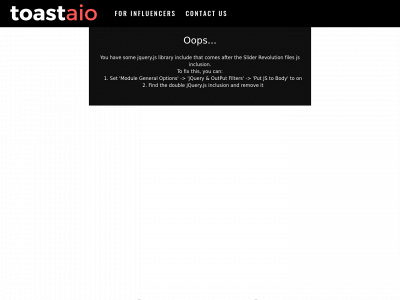toastaio.com snapshot