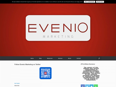 eveniomarketing.com snapshot