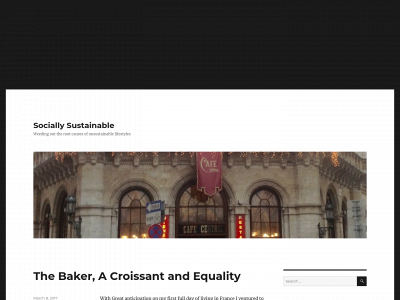 sociallysustainable.org snapshot