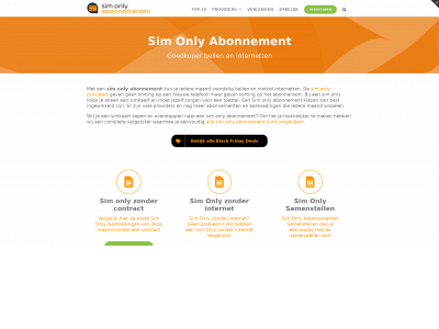 simonlyabonnementen.com snapshot