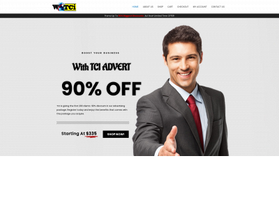 tciadvert.com snapshot
