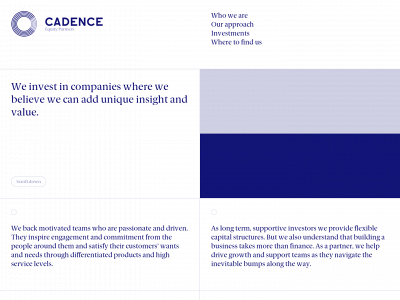 cadence-ep.com snapshot