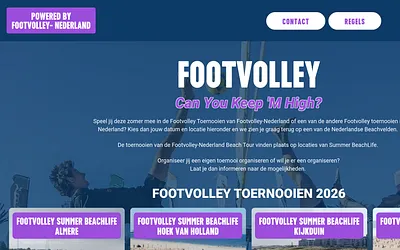 footvolley-nederland.nl snapshot