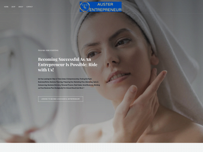 austerentrepreneur.com snapshot