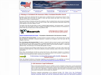 life-insurance-policy-locator.com snapshot