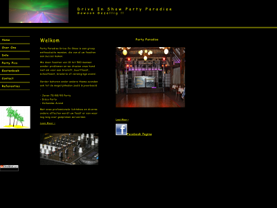 partyparadise.nl snapshot