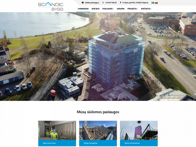 scandicbygg.lt snapshot