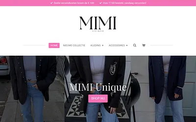 mimiunique.nl snapshot