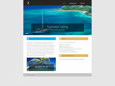 sunsweptsailing.com snapshot