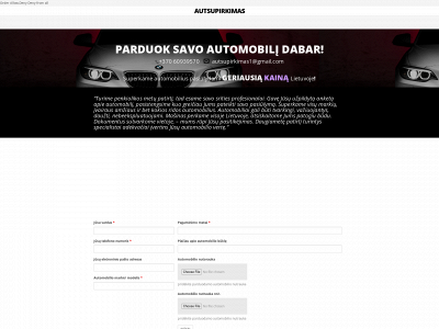 autsupirkimas.lt snapshot
