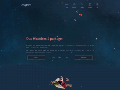 esprits.io snapshot