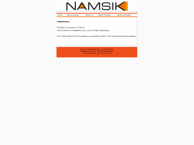 namsik.dk snapshot