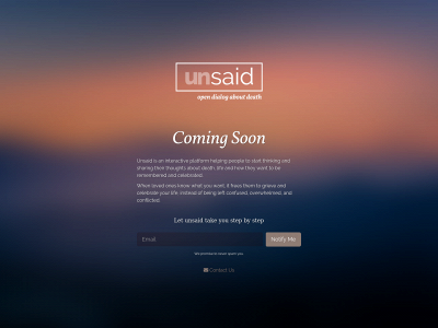 yet-unsaid.com snapshot