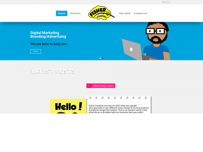 fishercreatives.com snapshot