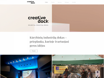 creativedock.lt snapshot