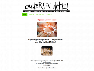 oudersinactie.be snapshot