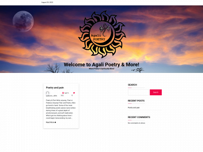 agalipoetry.com snapshot