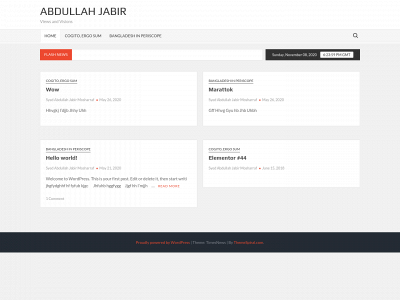 abdullahjabir.com snapshot