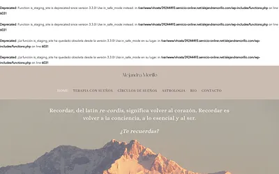 alejandramorillo.com snapshot