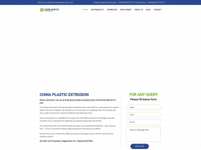 chinaplasticextrusion.com snapshot