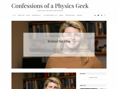 confessionsofaphysicsgeek.com snapshot
