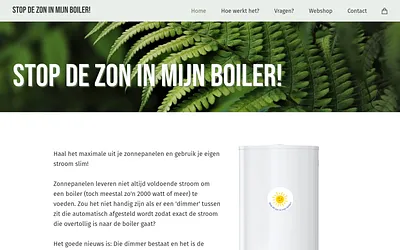 stopdezoninmijnboiler.nl snapshot