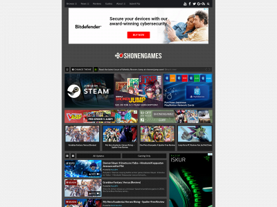 shonengamez.com snapshot