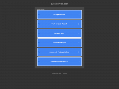 guestservice.com snapshot