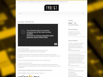 tydligt.se snapshot