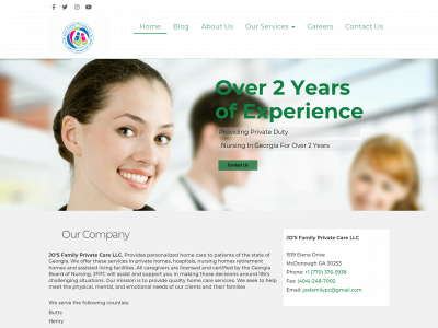 josfamilyprivatecare.com snapshot