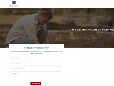 vakhovenier.nl snapshot